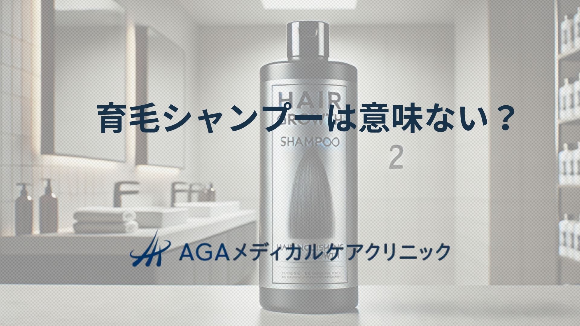 育毛シャンプー　意味ない