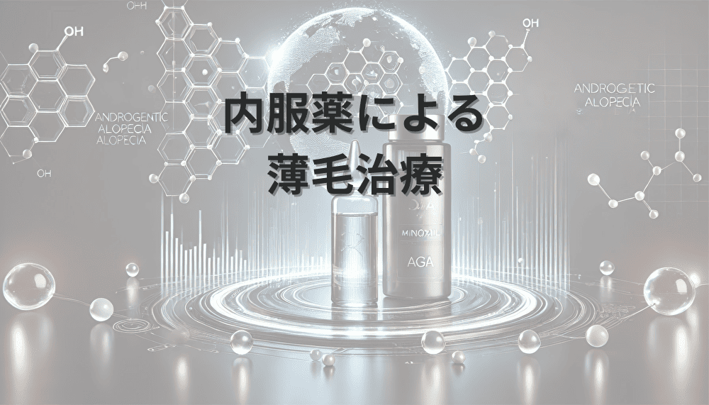 内服薬による薄毛治療の選択肢と服用方法