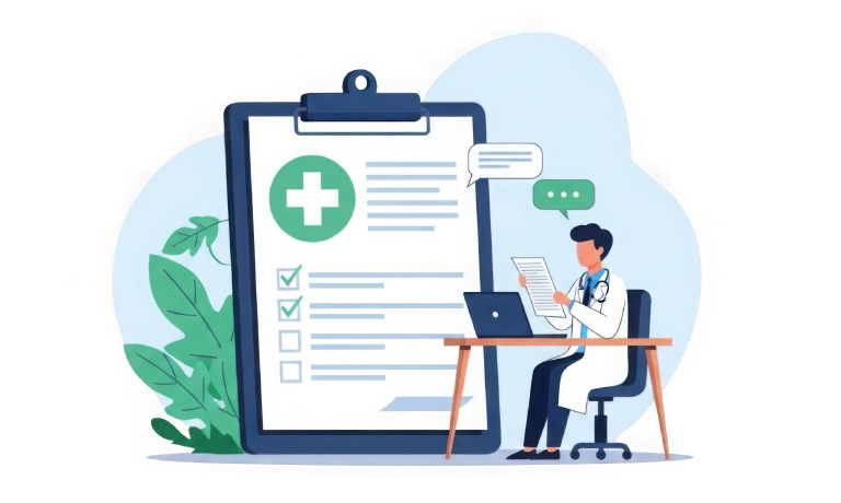 検査の流れと所要時間