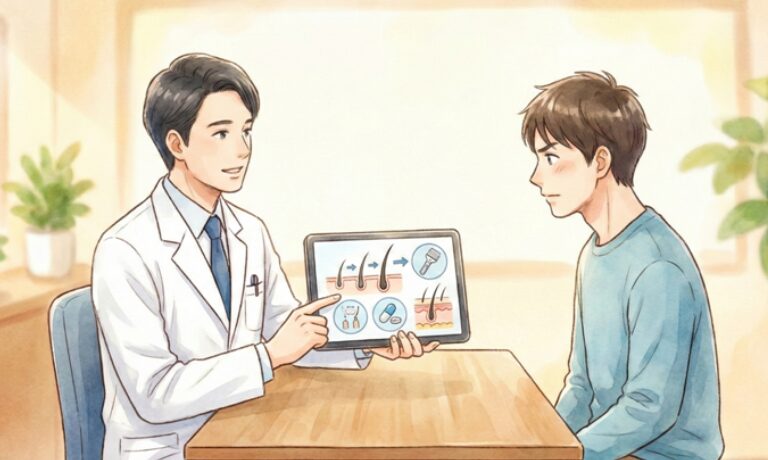 本気で薄毛進行を止めたいなら専門クリニックへの相談が最善策