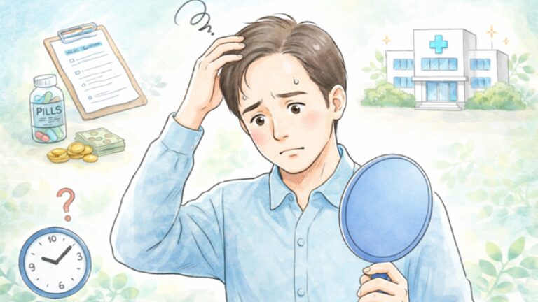AGA治療で後悔したくない人へ。失敗する5つの原因・費用トラブル・やめどきの真実を徹底解説【2026年最新版】