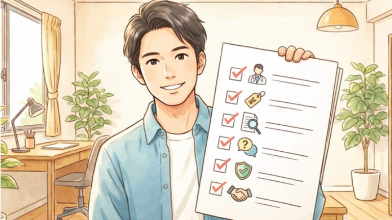 後悔しないためのクリニック選び「6つのチェックリスト」