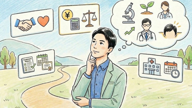 自分に合ったAGAクリニックの選び方