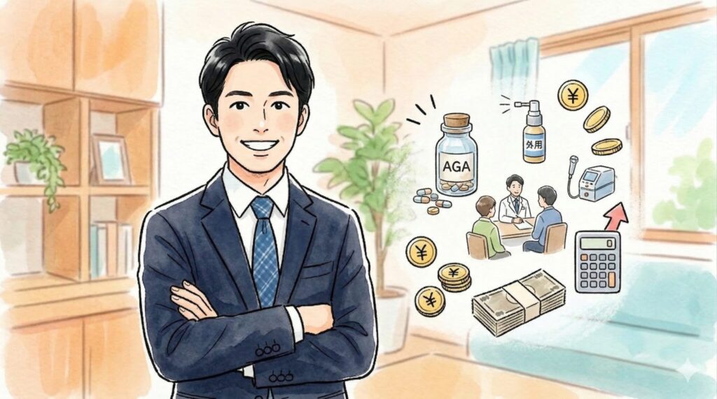 AGA治療の費用相場